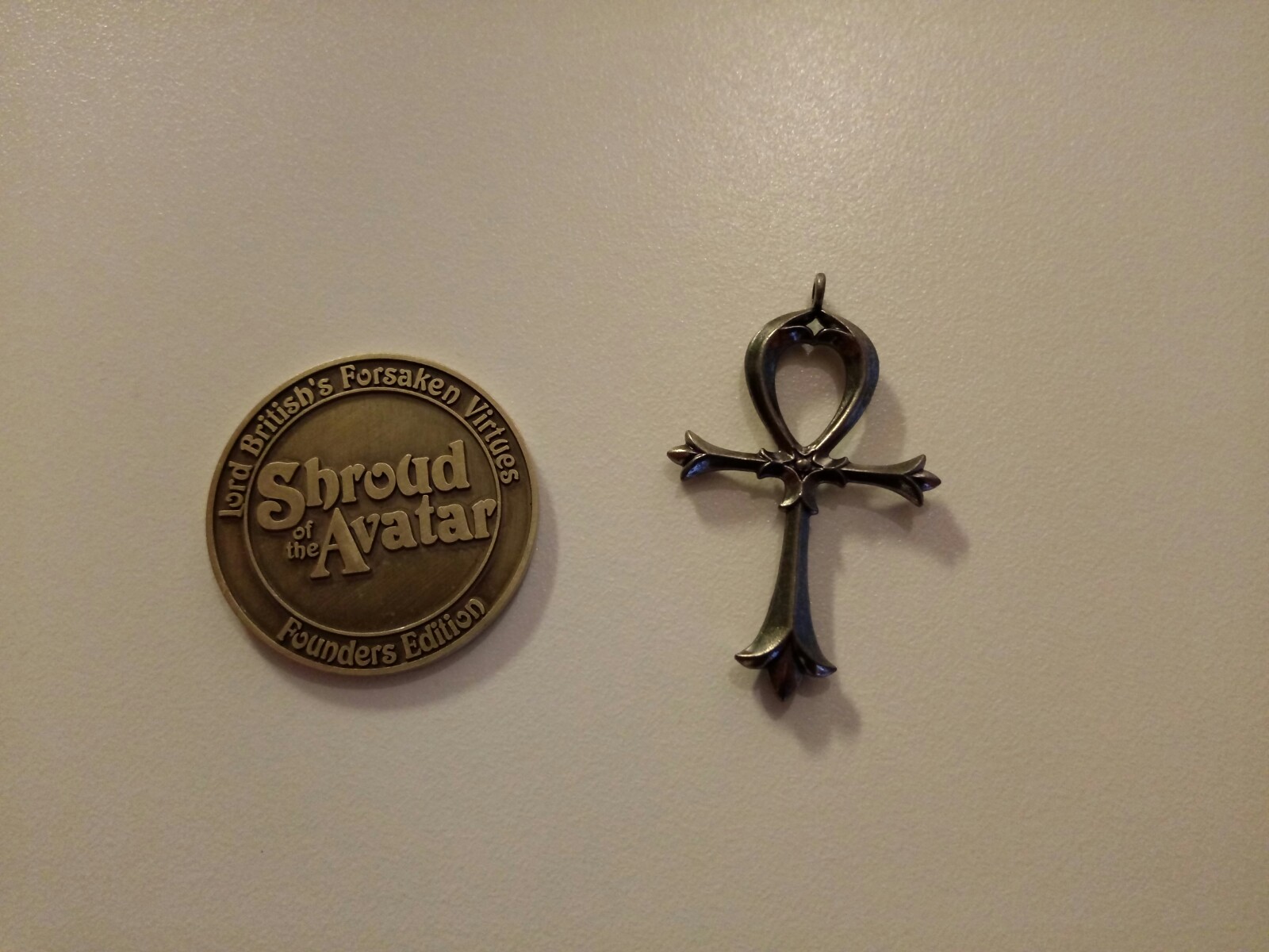 Coin and ankh